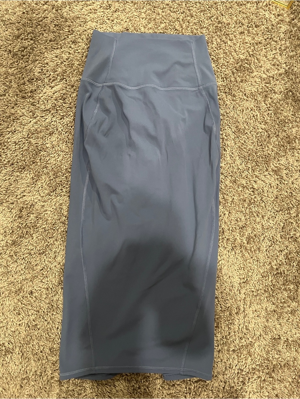 Lululemon Women's High-Waist Midi Skirt in Blue